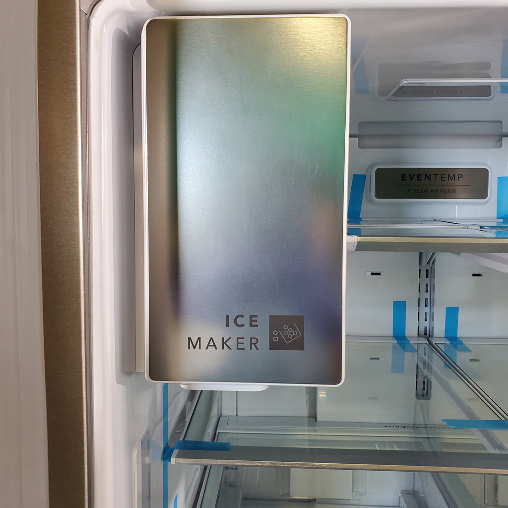 Pictures of Stainless Steel ENERGY STAR Frigidaire Gallery 27.8 cu. ft. 3 Door French Door Refrigerator Refrigerator with Dual Ice Maker- Scratch & Dent - Minor - Neu Appliance Outlet - Discount Appliance Outlet in Austin, Tx