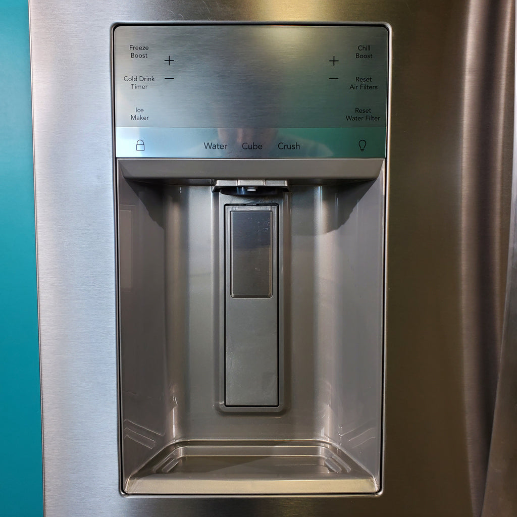 Pictures of Stainless Steel ENERGY STAR Frigidaire Gallery 27.8 cu. ft. 3 Door French Door Refrigerator Refrigerator with Dual Ice Maker- Scratch & Dent - Minor - Neu Appliance Outlet - Discount Appliance Outlet in Austin, Tx