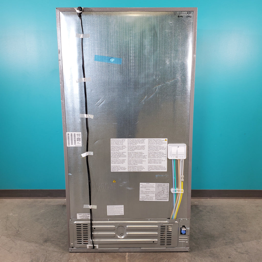 Pictures of Stainless Steel ENERGY STAR Frigidaire Gallery 27.8 cu. ft. 3 Door French Door Refrigerator Refrigerator with Dual Ice Maker- Scratch & Dent - Minor - Neu Appliance Outlet - Discount Appliance Outlet in Austin, Tx