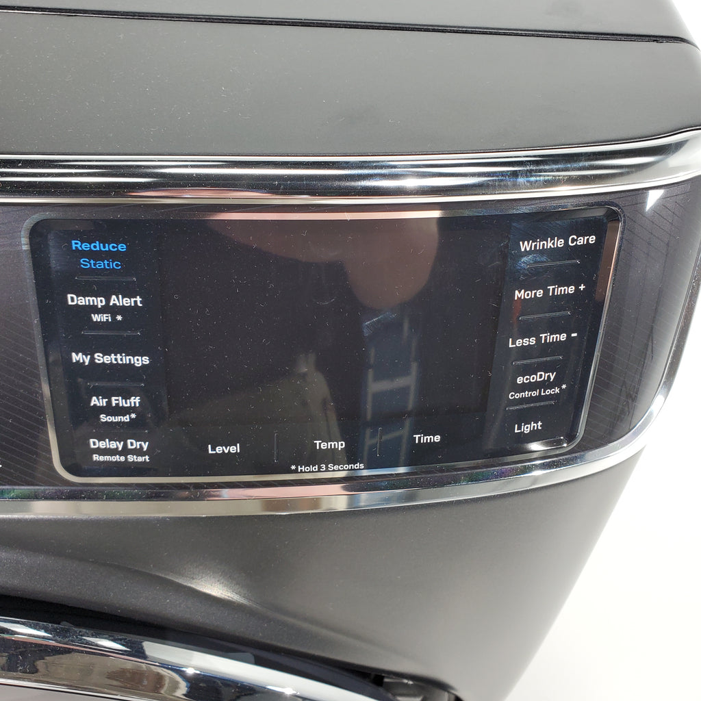 Pictures of Carbon Graphite ENERGY STAR GE 7.8 cu. ft. Front Load Gas Dryer with Power Steam- Scratch & Dent - Minor - Neu Appliance Outlet - Discount Appliance Outlet in Austin, Tx