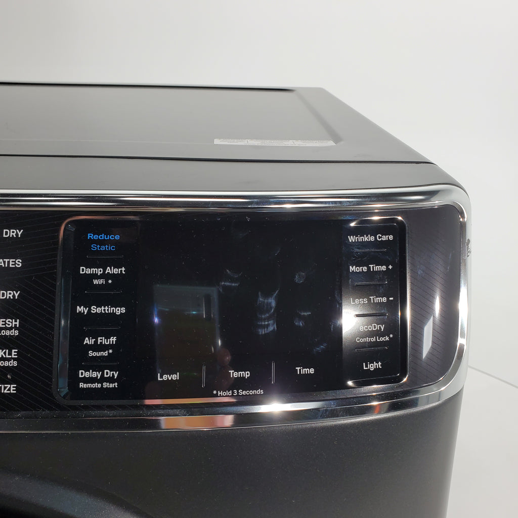 Pictures of Carbon Graphite ENERGY STAR GE 7.8 cu. ft. Front Load Gas Dryer with Power Steam- Scratch & Dent - Minor - Neu Appliance Outlet - Discount Appliance Outlet in Austin, Tx