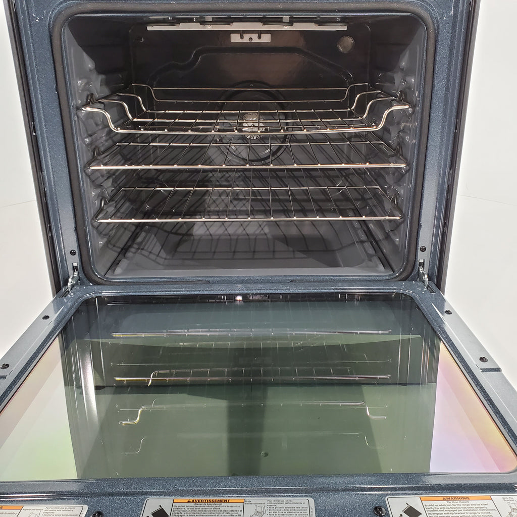Pictures of Fingerprint Resistant Stainless Steel Whirlpool 6.4 cu. ft. 5 Heating Element Slide In Electric Range with Air Fry - Scratch & Dent - Minor - Neu Appliance Outlet - Discount Appliance Outlet in Austin, Tx
