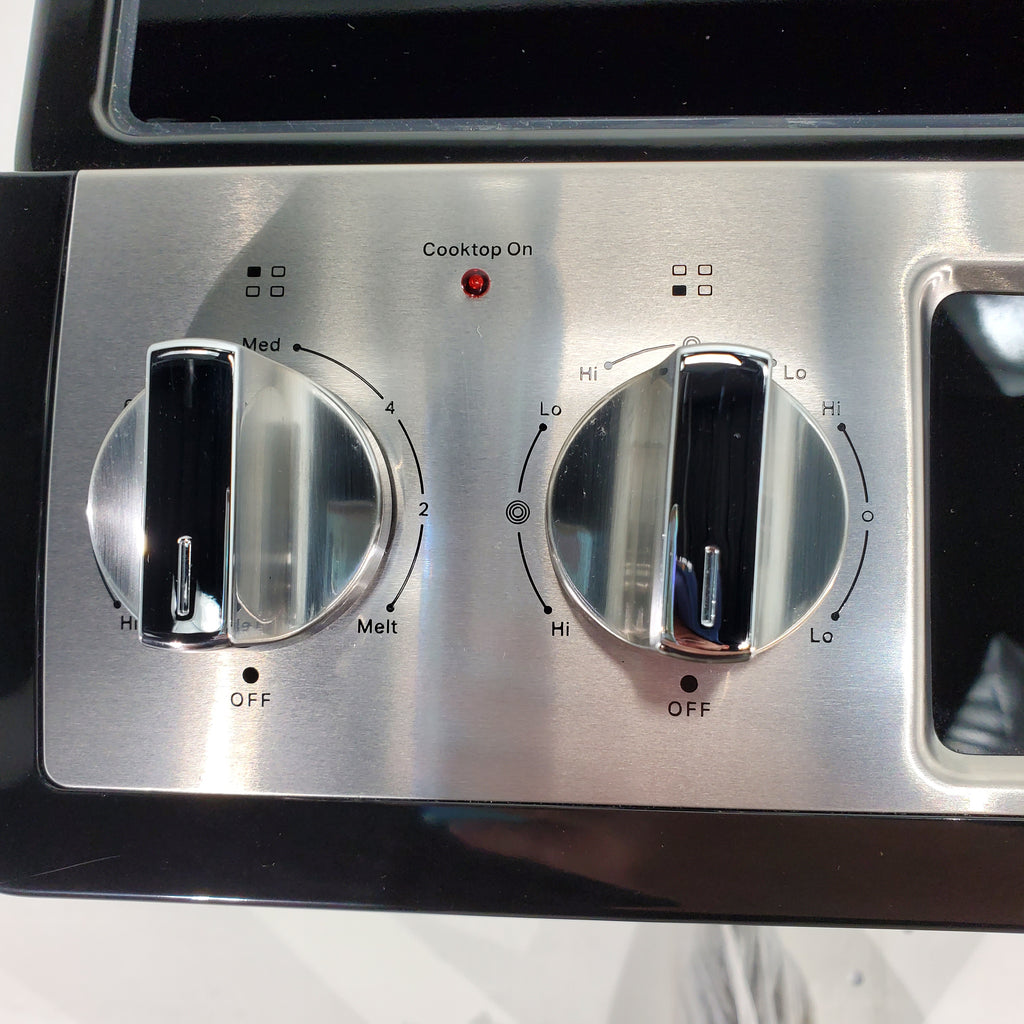 Pictures of Fingerprint Resistant Stainless Steel Whirlpool 6.4 cu. ft. 5 Heating Element Slide In Electric Range with Air Fry - Scratch & Dent - Minor - Neu Appliance Outlet - Discount Appliance Outlet in Austin, Tx