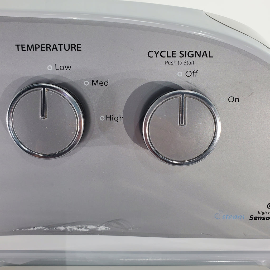 Pictures of High Efficiency Whirlpool 4.3 cu. ft. Top Load Washing Machine with Deep Water Wash and Whirlpool 7.0 cu. ft. Steam Electric Dryer With Steam Refresh Feature- Certified Refurbished - Neu Appliance Outlet - Discount Appliance Outlet in Austin, Tx
