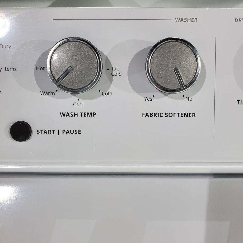 Pictures of 28 in. Wide Whirlpool 3.5 cu. ft. Washer and 5.9 cu. ft. Electric Dryer Laundry Center with AutoDry Drying System- Certified Refurbished - Neu Appliance Outlet - Discount Appliance Outlet in Austin, Tx