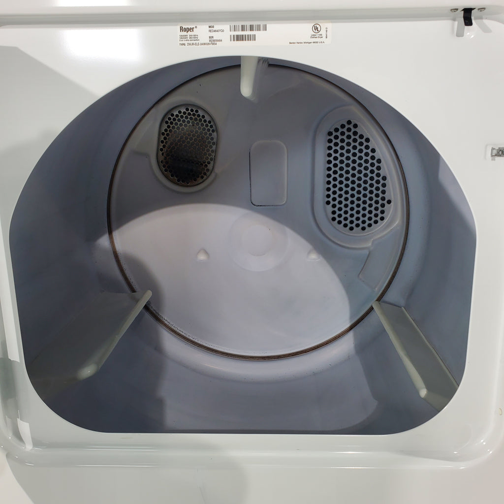 Pictures of Roper 6.5 cu ft Electric Dryer with Automatic Dry - Certified Refurbished - Neu Appliance Outlet - Discount Appliance Outlet in Austin, Tx