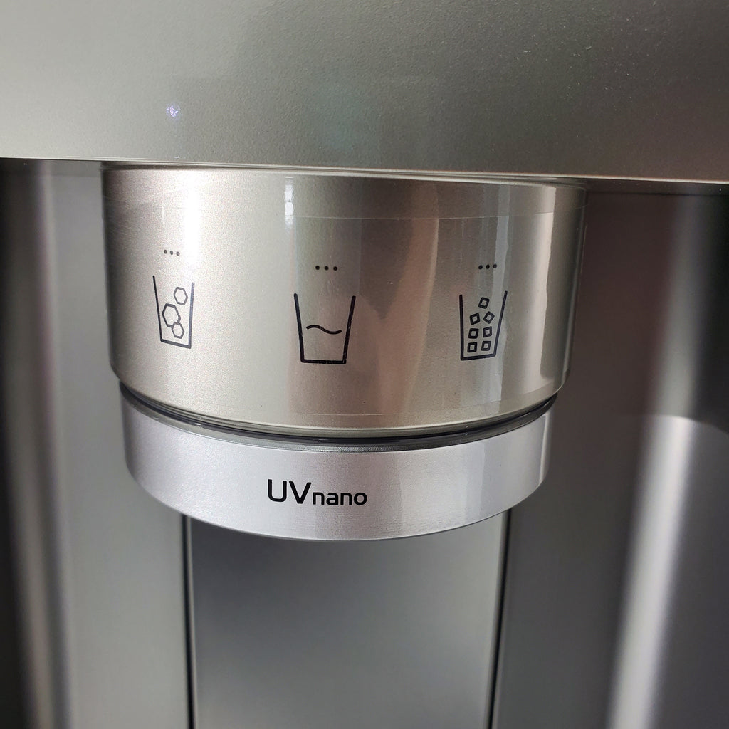 Pictures of Print Proof Stainless Steel ENERGY STAR LG 27 cu. ft. Side by Side Refrigerator with Edge-to-Edge InstaView- Scratch & Dent - Minor - Neu Appliance Outlet - Discount Appliance Outlet in Austin, Tx