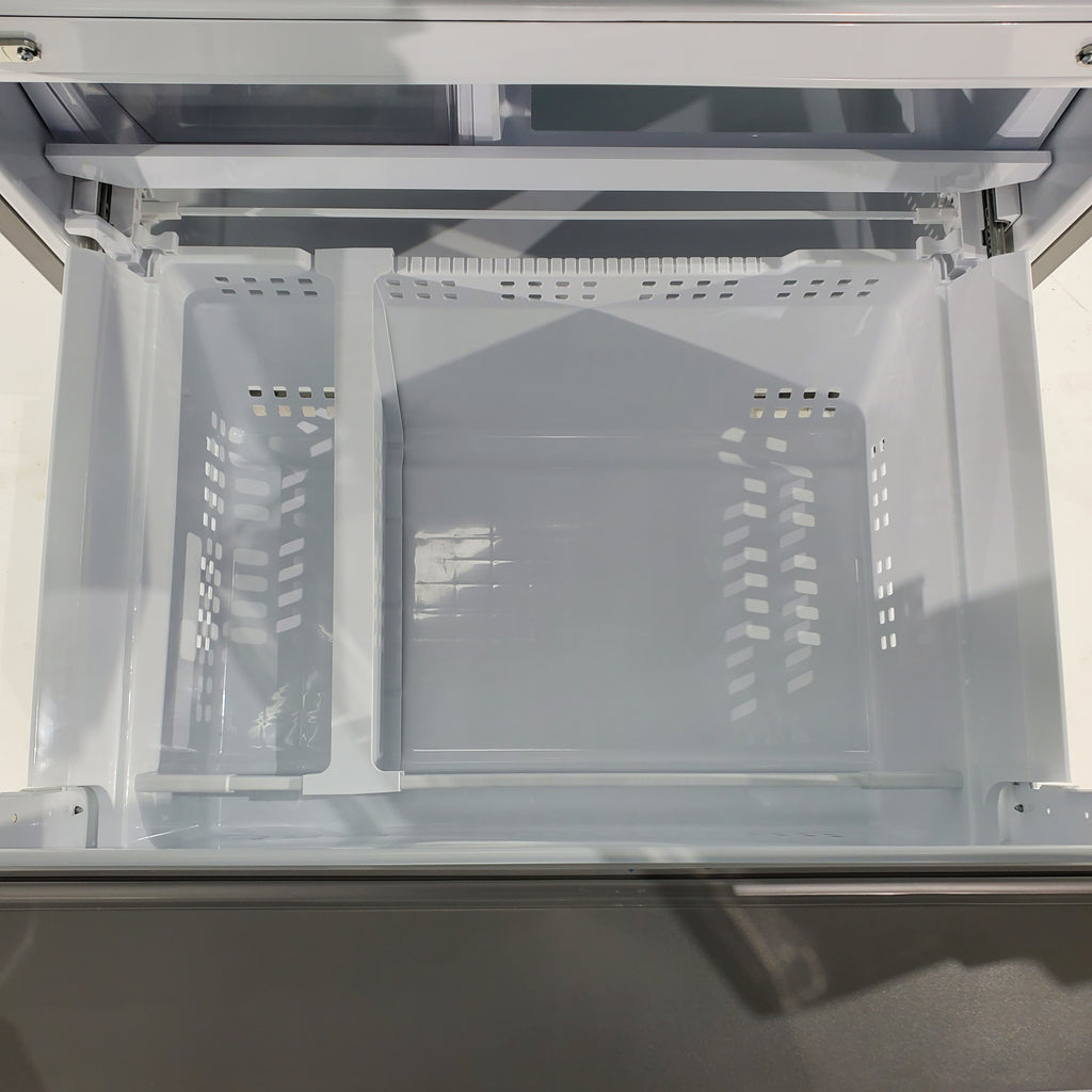 Pictures of Smudge-Proof Stainless Steel ENERGY STAR Frigidaire Gallery 27.8 cu. ft. 3 Door French Door Refrigerator with Dual Ice Maker- Scratch & Dent - Minor - Neu Appliance Outlet - Discount Appliance Outlet in Austin, Tx