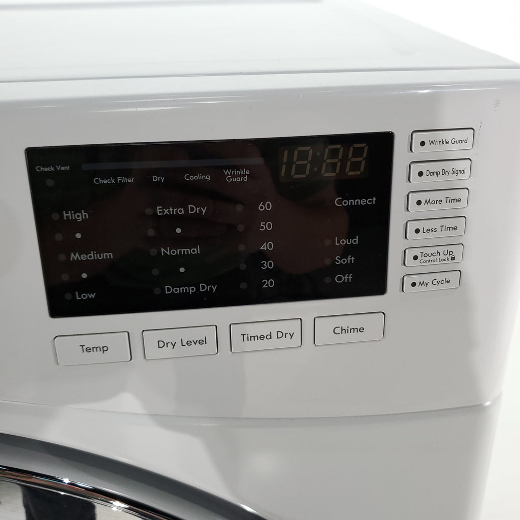 Pictures of White Kenmore Connect 7.3 cu. ft. Front Load Electric Dryer with My Cycle- Certified Refurbished - Neu Appliance Outlet - Discount Appliance Outlet in Austin, Tx