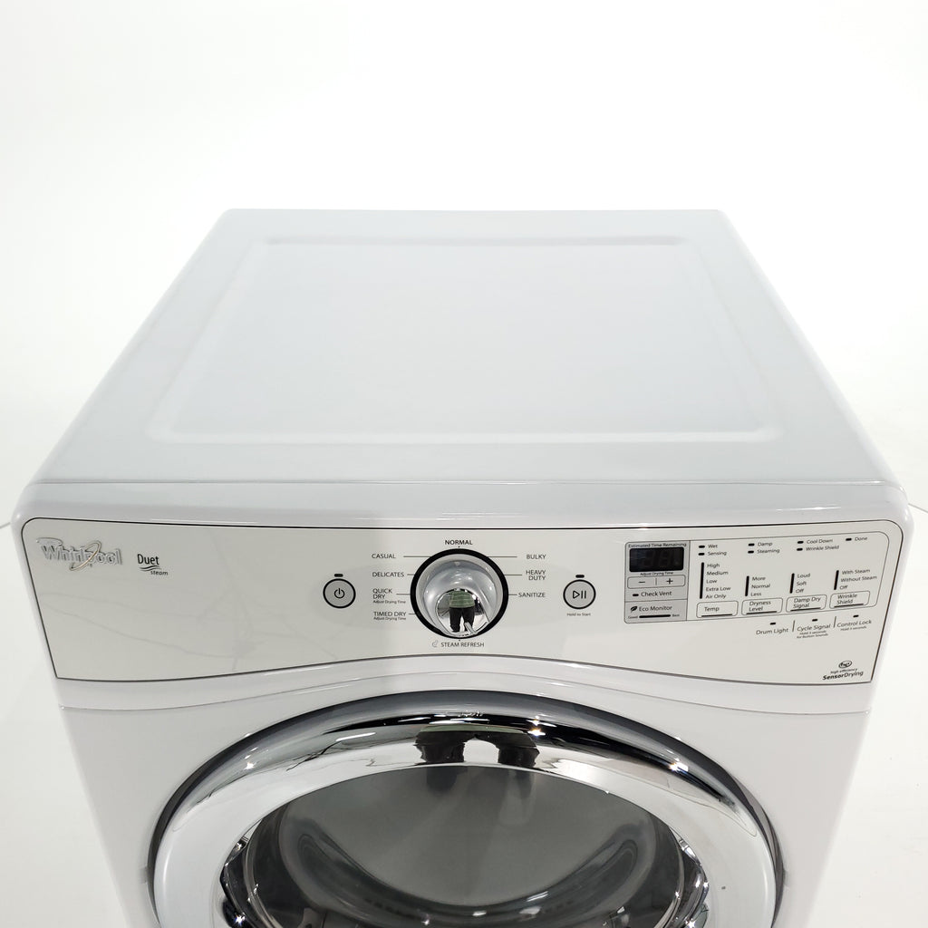 Pictures of HE - Whirlpool Duet 7.4 cu. ft. Front Load Electric Dryer with Steam- Certified Refurbished - Neu Appliance Outlet - Discount Appliance Outlet in Austin, Tx