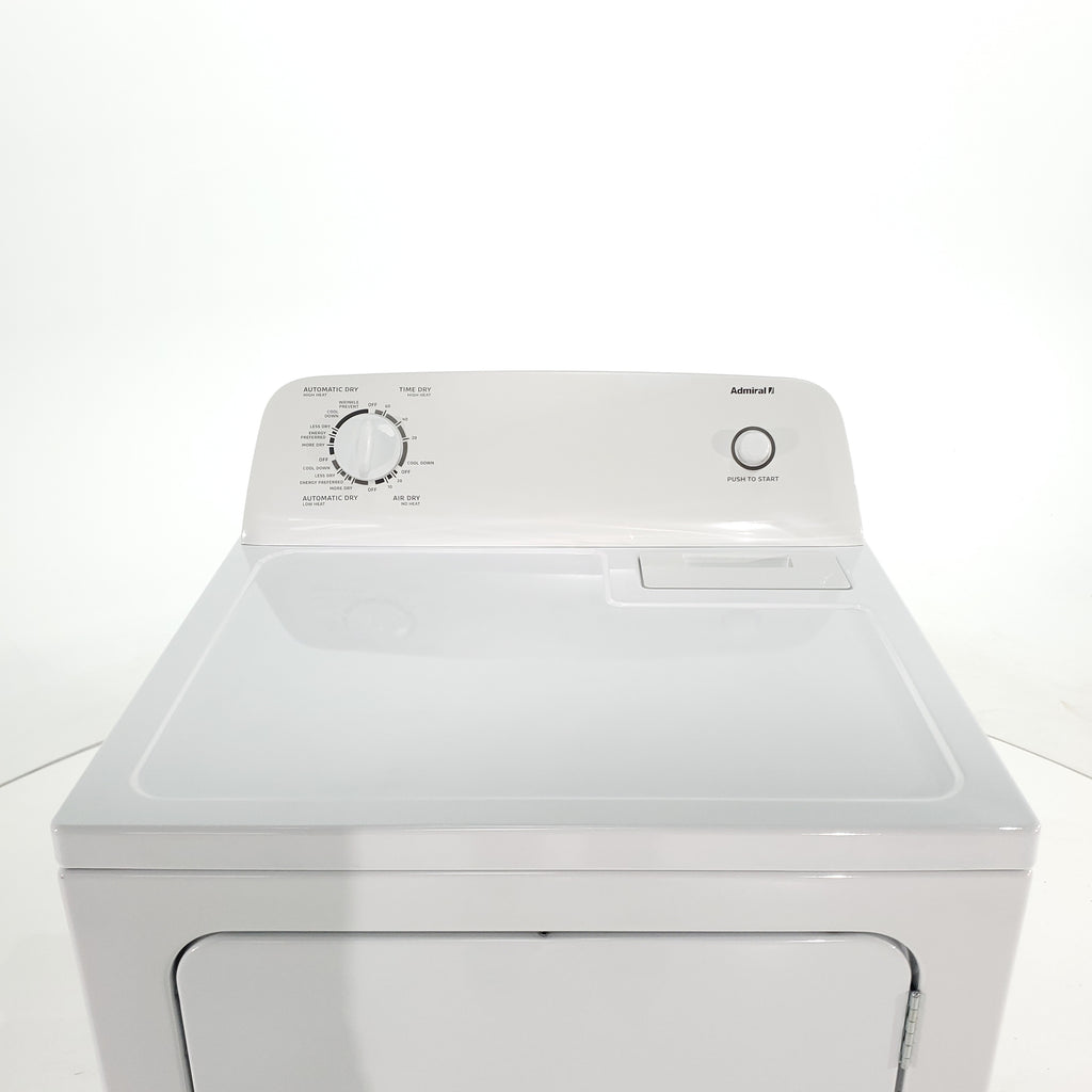Pictures of Admiral 6.5 cu. ft. Electric Dryer with Automatic Dry Cycles - Certified Refurbished - Neu Appliance Outlet - Discount Appliance Outlet in Austin, Tx