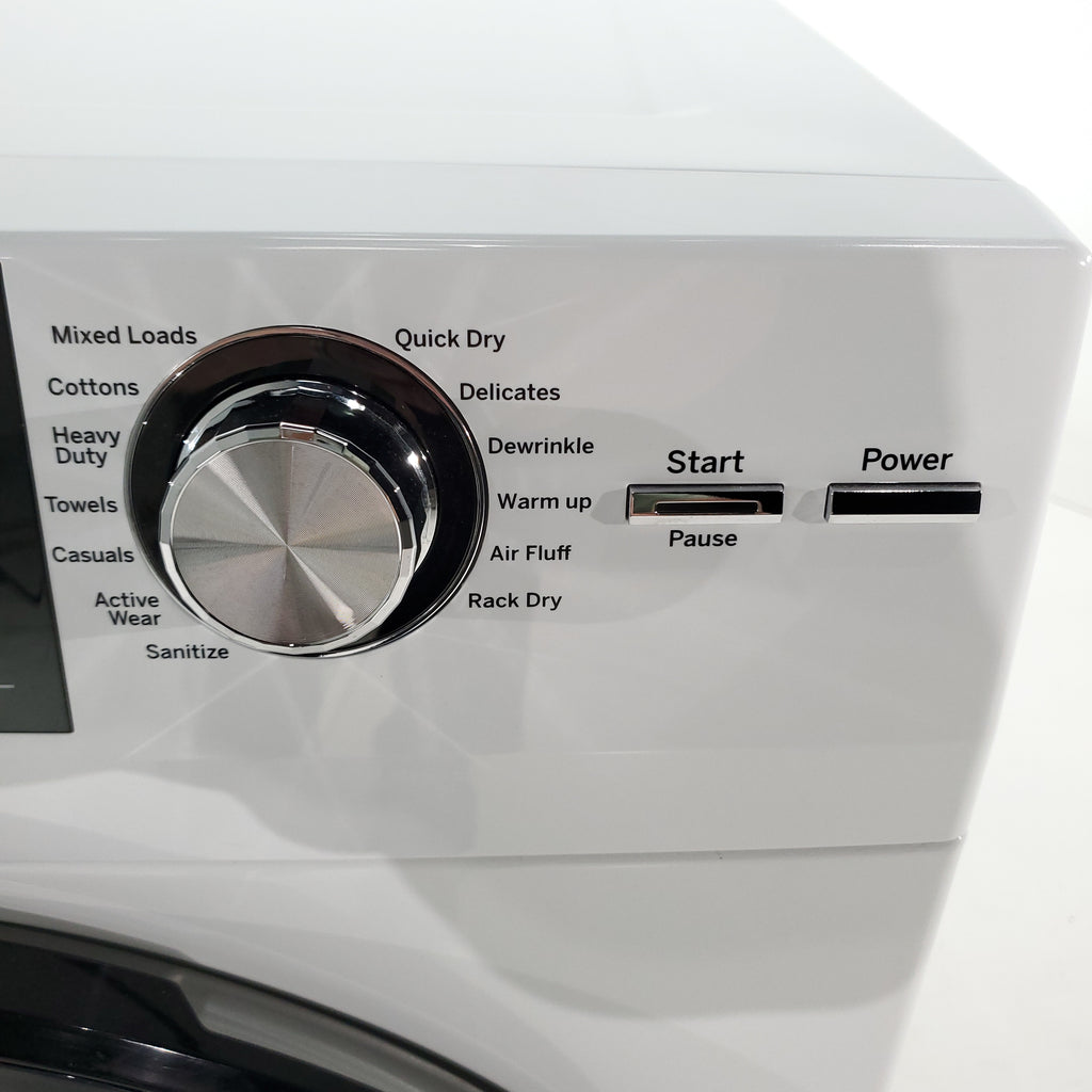 Pictures of 24 in. GE Compact Frontload Vented WiFi Capable ENERGY STAR 4.3 cu. ft. Electric Dryer with Stainless Steel Basket- Scratch & Dent - Minor - Neu Appliance Outlet - Discount Appliance Outlet in Austin, Tx