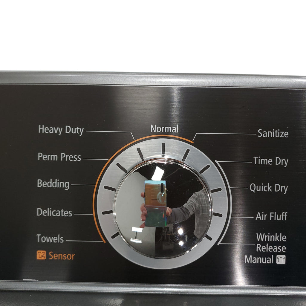 Pictures of Platinum Samsung 7.3 cu. ft. Gas Dryer with Smart Care- Certified Refurbished - Neu Appliance Outlet - Discount Appliance Outlet in Austin, Tx