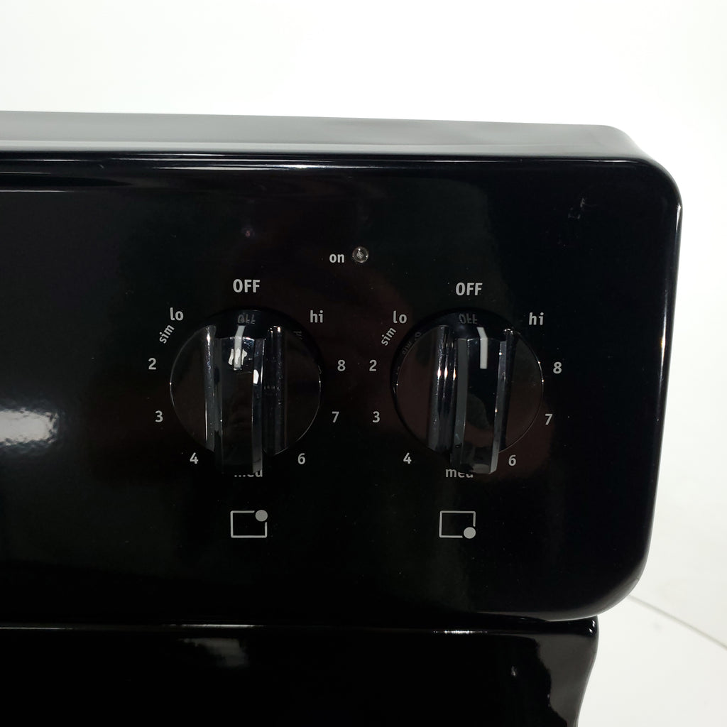 Pictures of Black Frigidaire 5.3 cu. ft. Freestanding Electric Range with Smooth Cooktop - Certified Refurbished - Neu Appliance Outlet - Discount Appliance Outlet in Austin, Tx