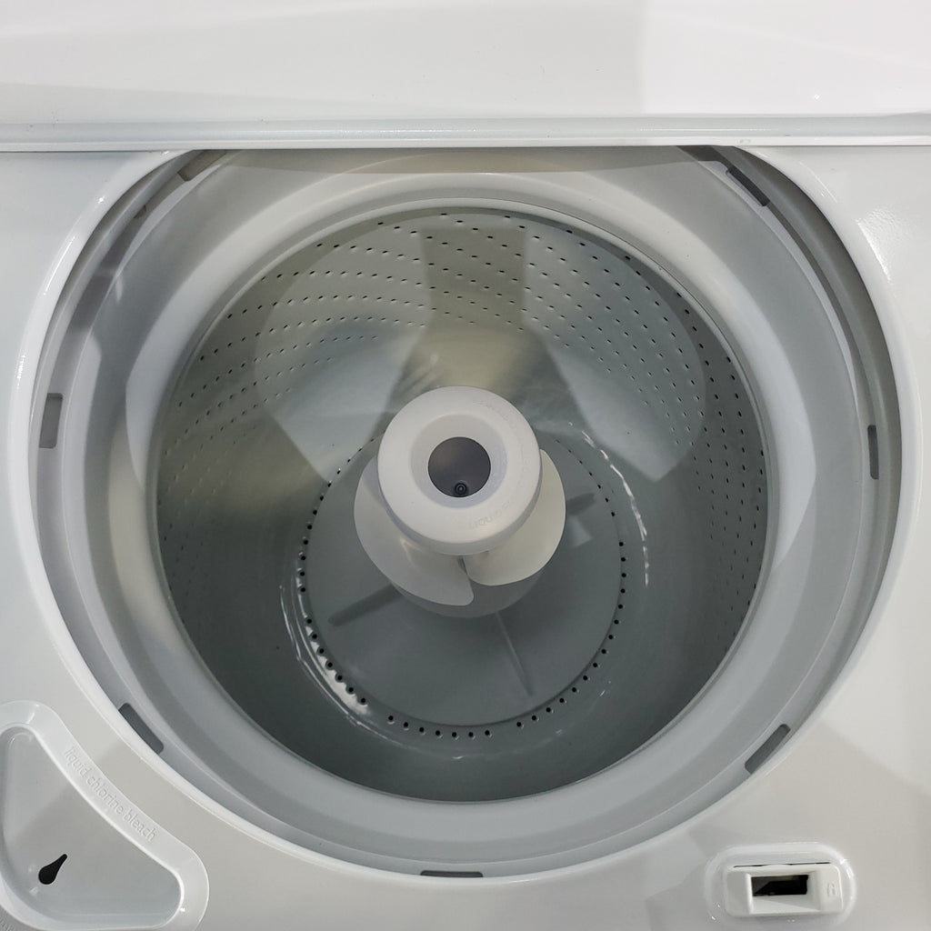 Pictures of HE Whirlpool 3.5 cu. ft. Top Load Washing Machine with Deep Water Wash and 7 cu. ft. Electric Dryer with AutoDry- Scratch & Dent - Minor - Neu Appliance Outlet - Discount Appliance Outlet in Austin, Tx