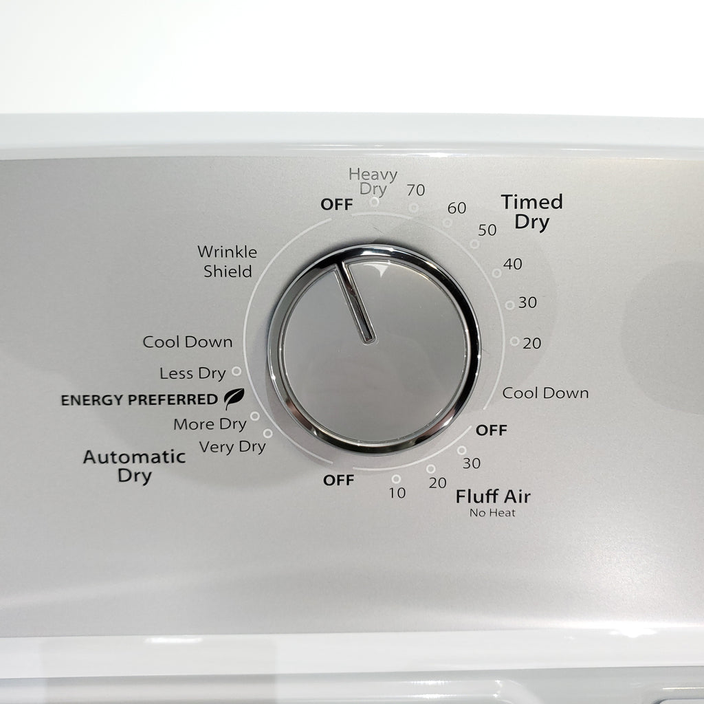 Pictures of HE Whirlpool 3.5 cu. ft. Top Load Washing Machine with Deep Water Wash and 7 cu. ft. Electric Dryer with AutoDry- Scratch & Dent - Minor - Neu Appliance Outlet - Discount Appliance Outlet in Austin, Tx
