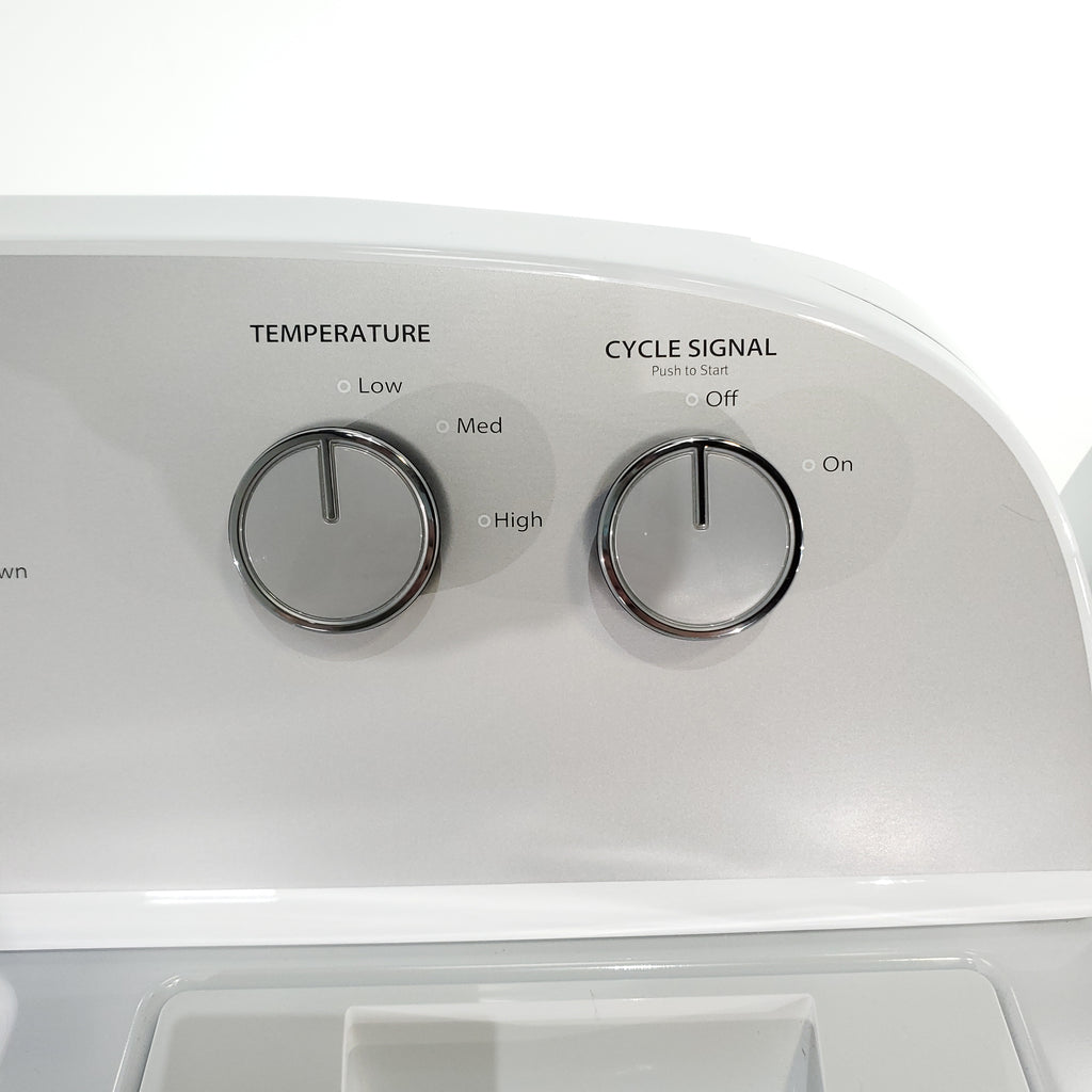 Pictures of HE Whirlpool 3.5 cu. ft. Top Load Washing Machine with Deep Water Wash and 7 cu. ft. Electric Dryer with AutoDry- Scratch & Dent - Minor - Neu Appliance Outlet - Discount Appliance Outlet in Austin, Tx