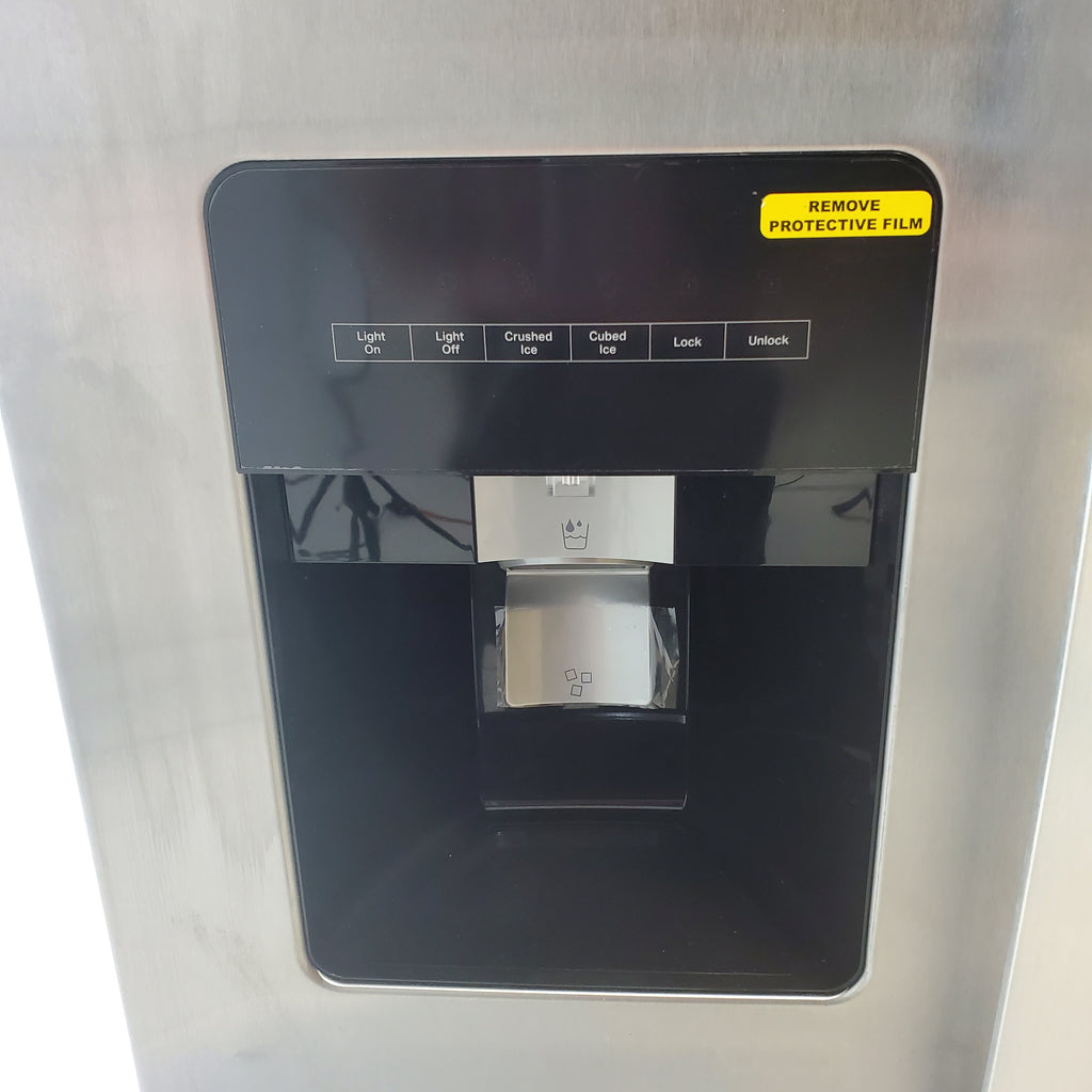 Pictures of Stainless Steel Whirlpool 24.6 cu. ft. Side By Side Refrigerator With Ice Maker - Scratch & Dent - Minor - Neu Appliance Outlet - Discount Appliance Outlet in Austin, Tx