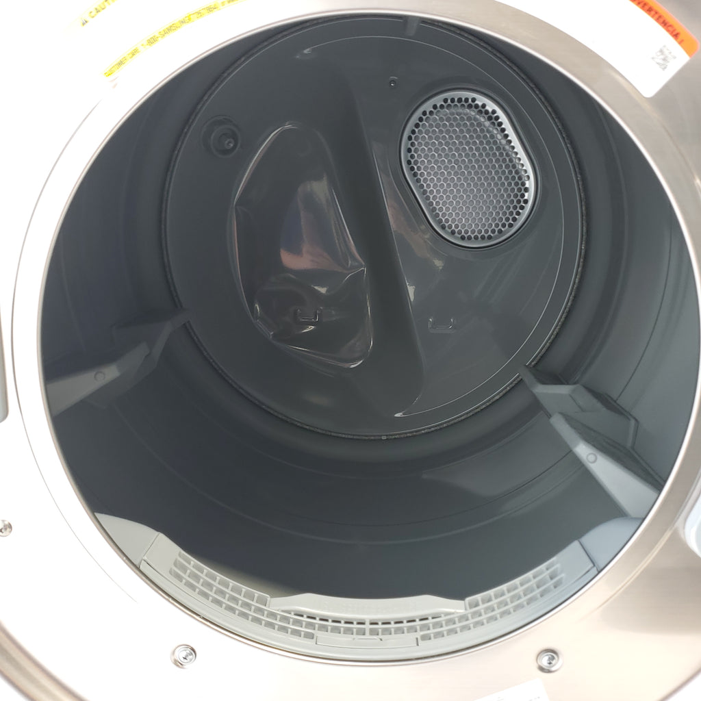 Pictures of Champagne ENERGY STAR 4.5 cu. ft. Samsung Front-Load Washer with Steam and 7.5 cu. ft. Front Load Electric Dryer with Steam - Scratch & Dent - Minor - Neu Appliance Outlet - Discount Appliance Outlet in Austin, Tx