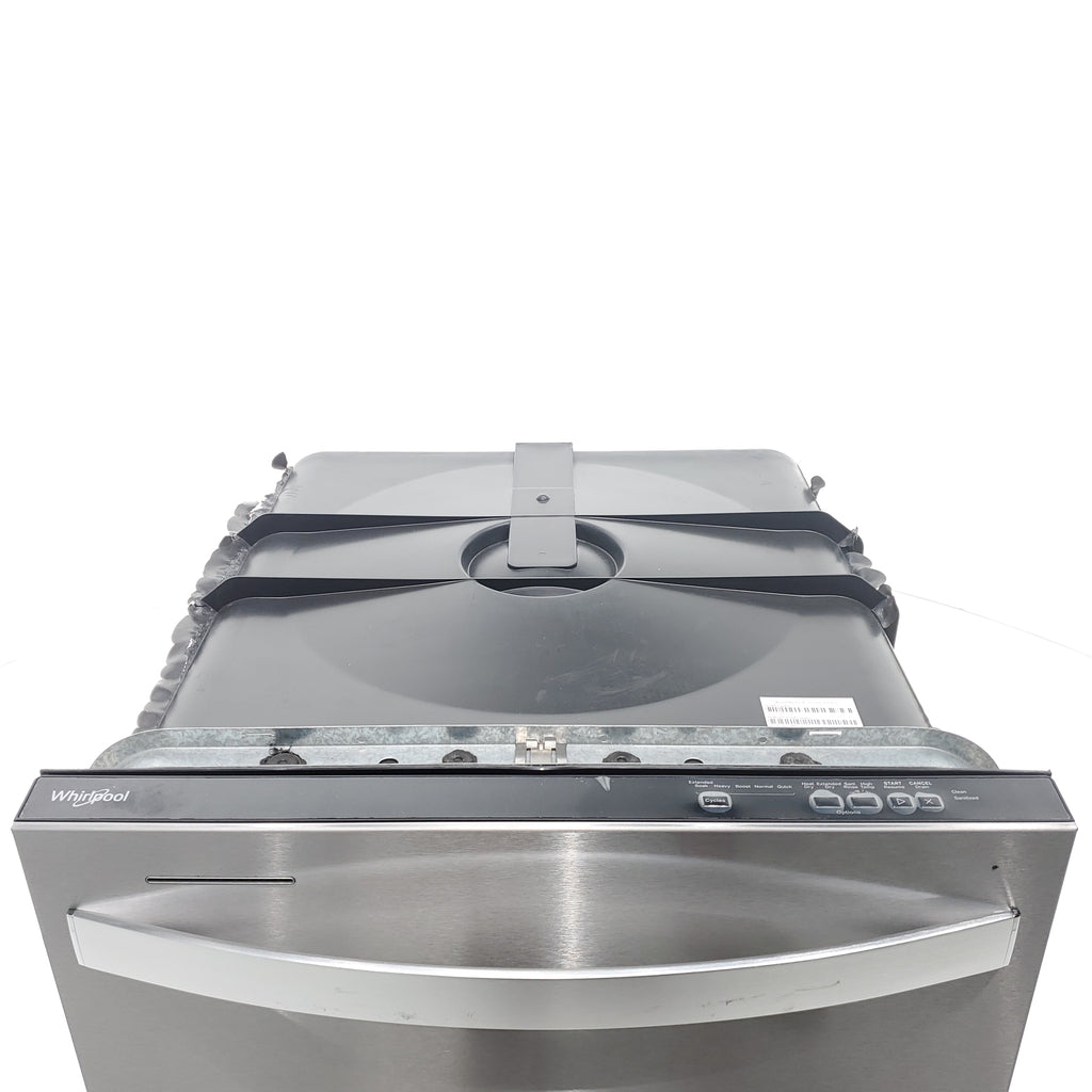 Pictures of 24 in. Fingerprint Resistant Stainless Steel Whirlpool Built In Dishwasher with 55 dBA - Scratch & Dent - Minor - Neu Appliance Outlet - Discount Appliance Outlet in Austin, Tx