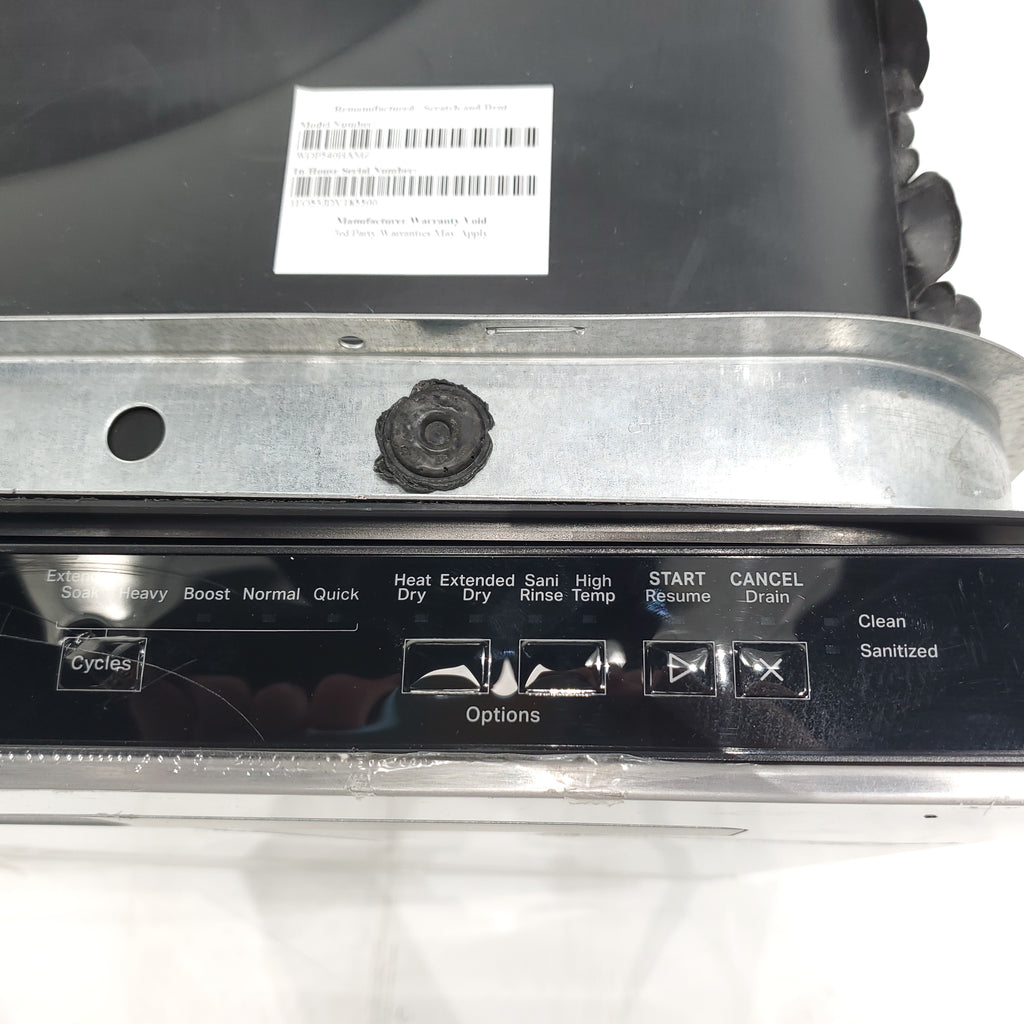 Pictures of 24 in. Fingerprint Resistant Stainless Steel Whirlpool Built In Dishwasher with 55 dBA - Scratch & Dent - Moderate - Neu Appliance Outlet - Discount Appliance Outlet in Austin, Tx