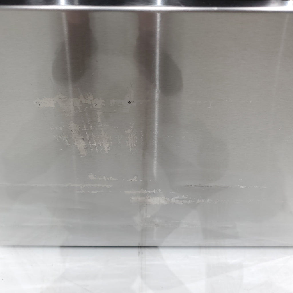 Pictures of 33 in. Wide Fingerprint Resistant Stainless Steel ENERGY STAR Smart Samsung  17.5 cu. ft. 3 Door French Door Refrigerator with Internal Ice Maker - Scratch & Dent - Major - Neu Appliance Outlet - Discount Appliance Outlet in Austin, Tx