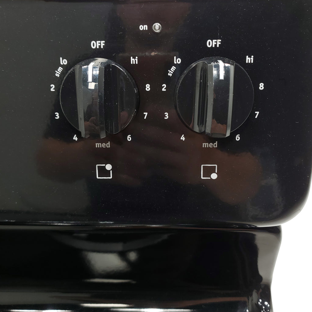 Pictures of Black Frigidaire 4.8 cu. ft. 4 Heating Element Freestanding Electric Range with Even Baking Technology - Certified Refurbished - Neu Appliance Outlet - Discount Appliance Outlet in Austin, Tx
