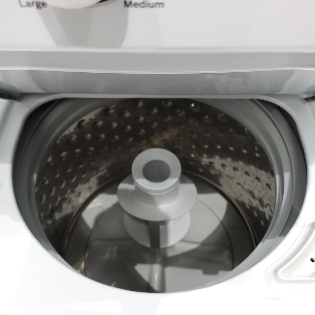 Pictures of GE 3.8 cu. ft. Laundry Center Washer and 5.9 cu. ft. Electric Dryer with Electro-Mechanical Rotary Dial Controls - Certified Refurbished - Neu Appliance Outlet - Discount Appliance Outlet in Austin, Tx