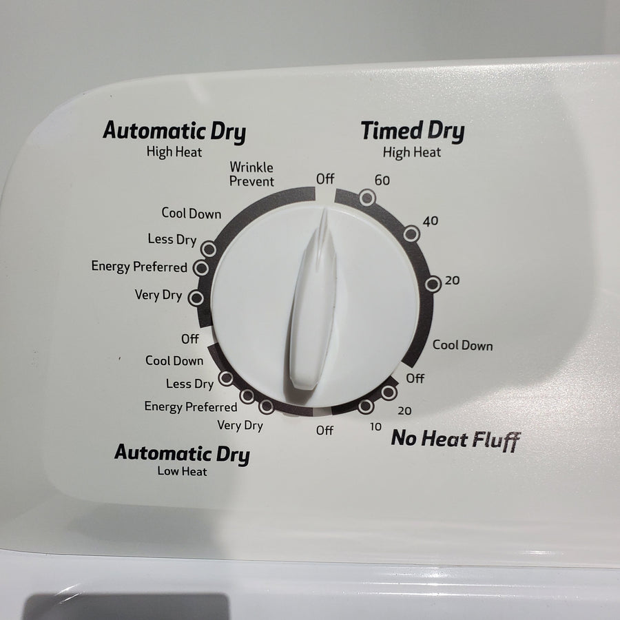 Roper 3.6 cu. ft. Top Load Washing Machine with Status Indicator Lights and 6.5 cu. ft. Electric Dryer with Wrinkle Prevent - Certified Refurbished