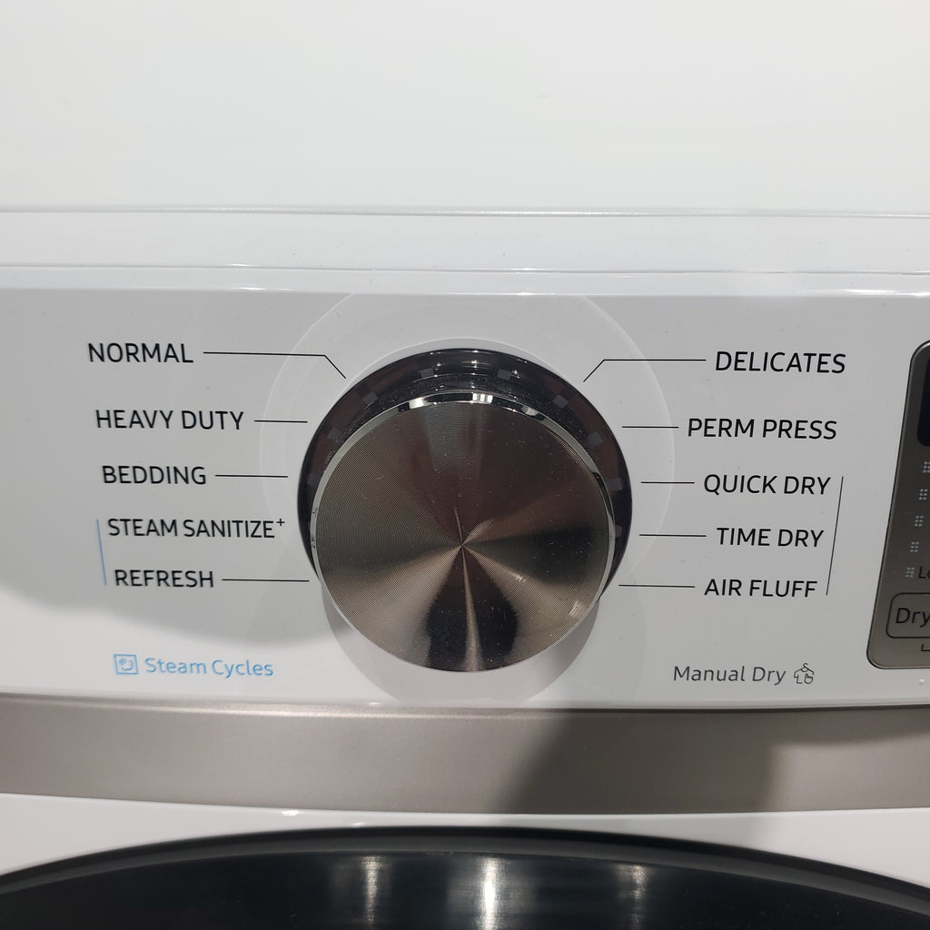 Pictures of Samsung 7.5 cu. ft. Front Load Gas Dryer with Steam - Scratch & Dent - Moderate - Neu Appliance Outlet - Discount Appliance Outlet in Austin, Tx