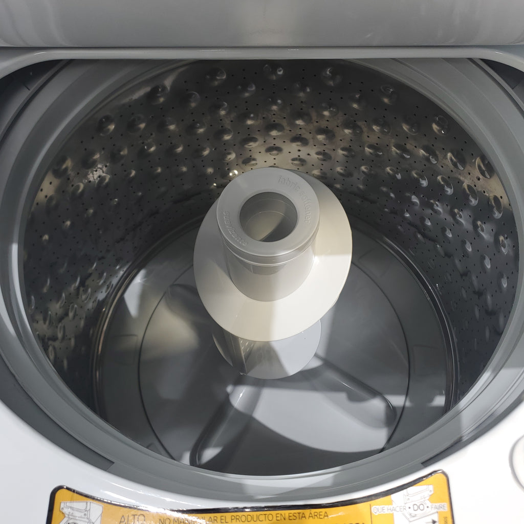 Pictures of GE 3.8 cu. ft. Laundry Center Washer and 5.9 cu. ft. Electric Dryer with Electro-Mechanical Rotary Dial Controls - Certified Refurbished - Neu Appliance Outlet - Discount Appliance Outlet in Austin, Tx