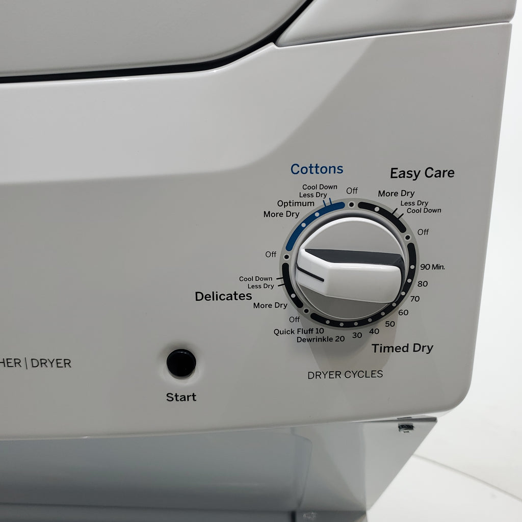 Pictures of GE 3.8 cu. ft. Laundry Center Washer and 5.9 cu. ft. Electric Dryer with Electro-Mechanical Rotary Dial Controls - Certified Refurbished - Neu Appliance Outlet - Discount Appliance Outlet in Austin, Tx