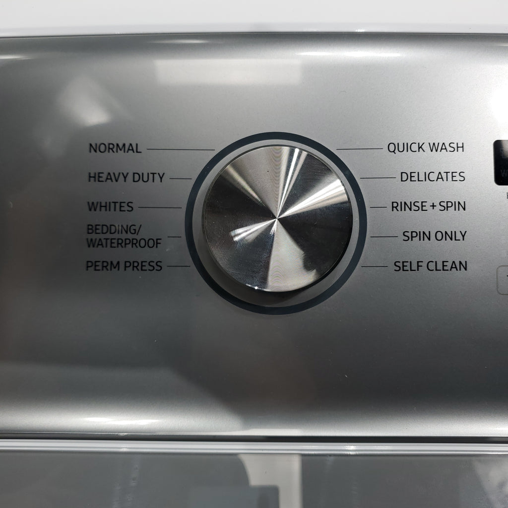 Pictures of Samsung ENERGY STAR 5.0 cu. ft. Top Load Washing Machine with Active Water Jet 1CR04014 - WA50R5200AW - Certified Refurbished - Neu Appliance Outlet - Discount Appliance Outlet in Austin, Tx