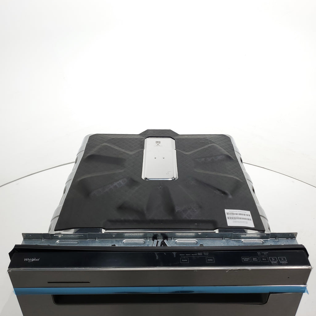 Pictures of Standard 24 in. Fingerprint Resistant Whirlpool Built In Dishwasher with 3rd Rack - Scratch & Dent - Minor - Neu Appliance Outlet - Discount Appliance Outlet in Austin, Tx