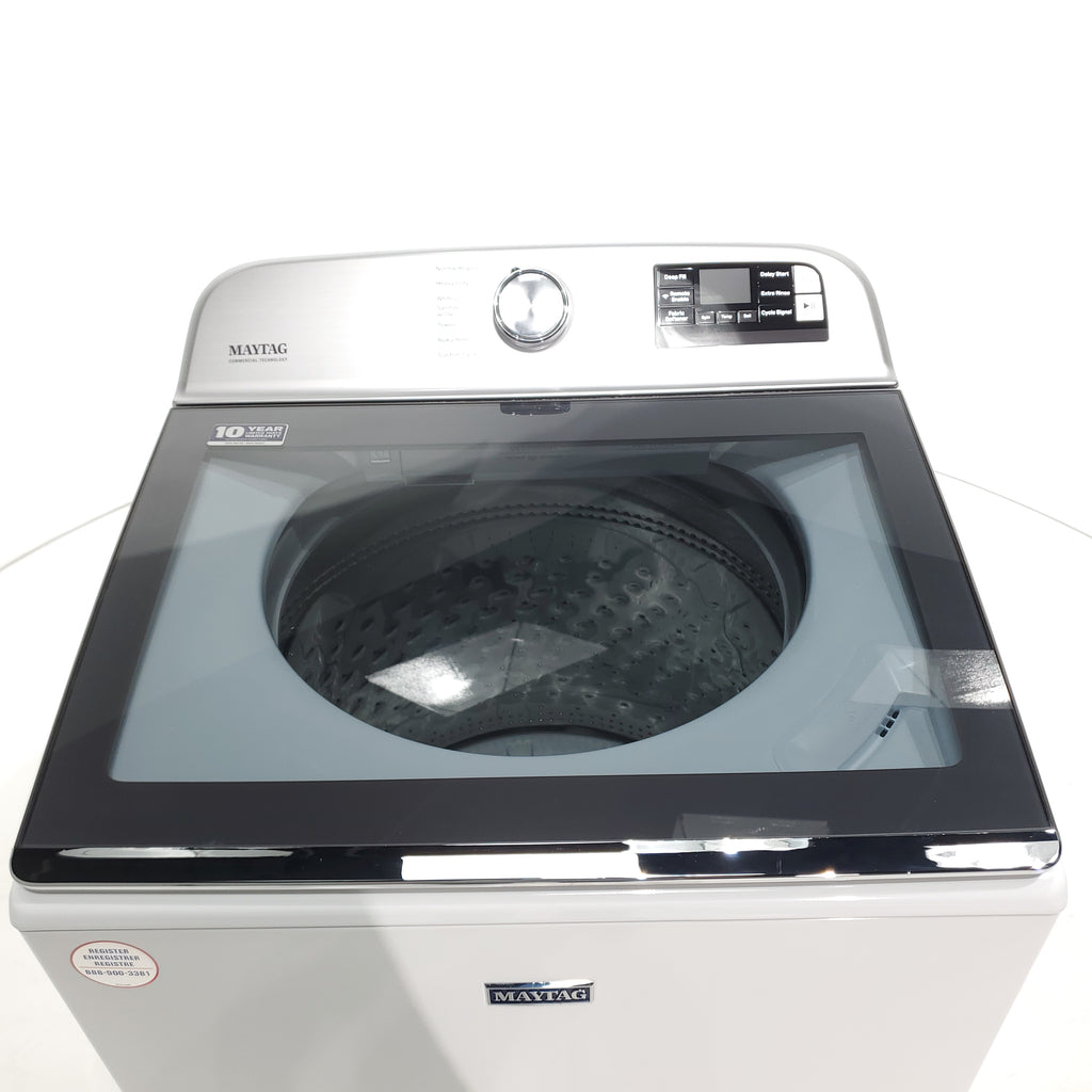 Pictures of ENERGY STAR Maytag 5.3 cu. ft. Smart Capable Top Load Washing Machine with Extra Power Button - Scratch & Dent - Moderate - Neu Appliance Outlet - Discount Appliance Outlet in Austin, Tx