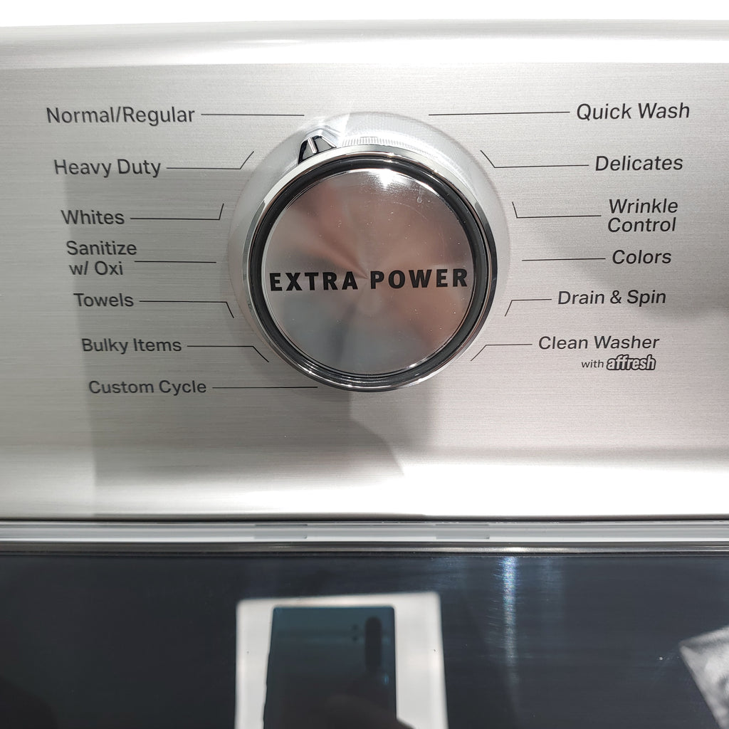 Pictures of ENERGY STAR Maytag 5.3 cu. ft. Smart Capable Top Load Washing Machine with Extra Power Button - Scratch & Dent - Moderate - Neu Appliance Outlet - Discount Appliance Outlet in Austin, Tx