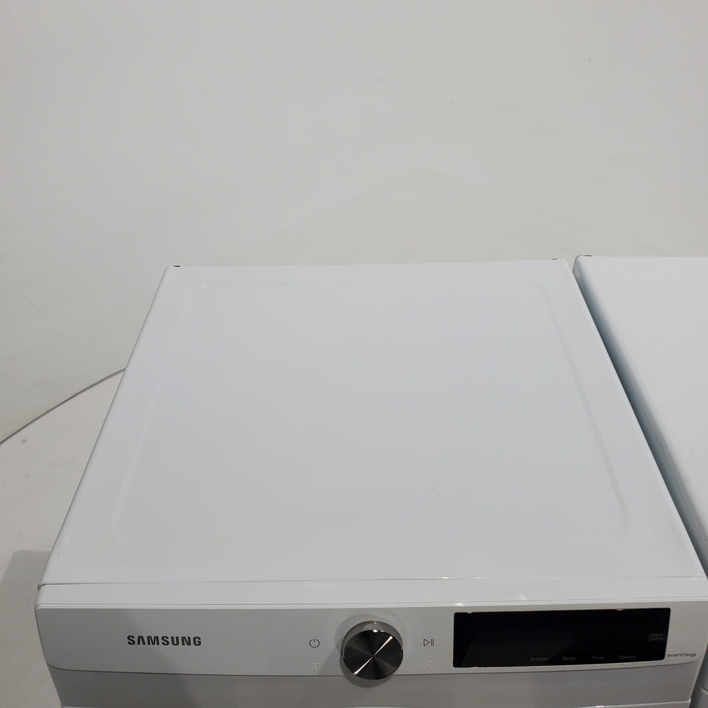 Pictures of 24 in. Samsung 2.2 cu. ft. Front Load Washing Machine with Steam and 4.0 cu. ft. Frontload Electric Dryer with AI Smart Dial - Scratch & Dent - Minor - Neu Appliance Outlet - Discount Appliance Outlet in Austin, Tx