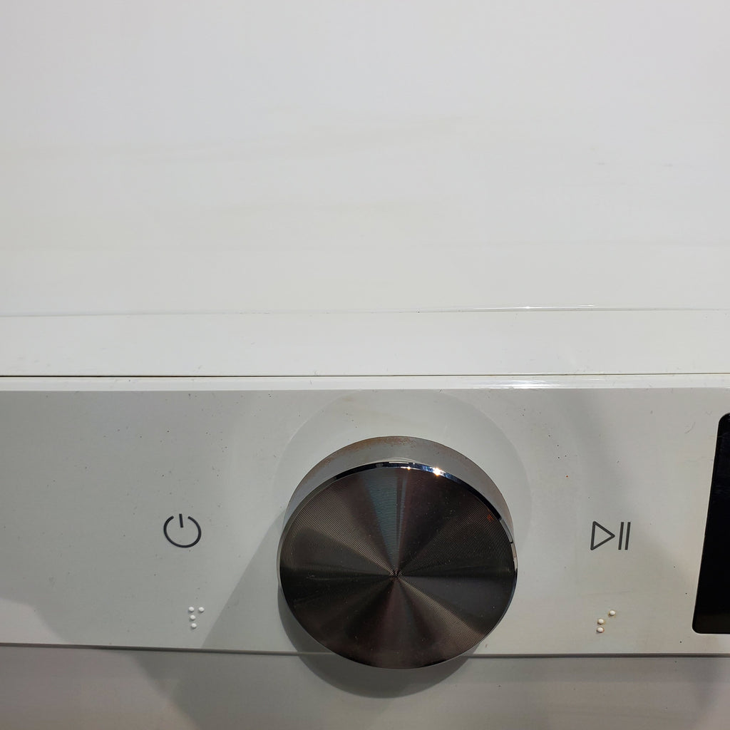 Pictures of 24 in. Samsung 2.2 cu. ft. Front Load Washing Machine with Steam and 4.0 cu. ft. Frontload Electric Dryer with AI Smart Dial - Scratch & Dent - Minor - Neu Appliance Outlet - Discount Appliance Outlet in Austin, Tx