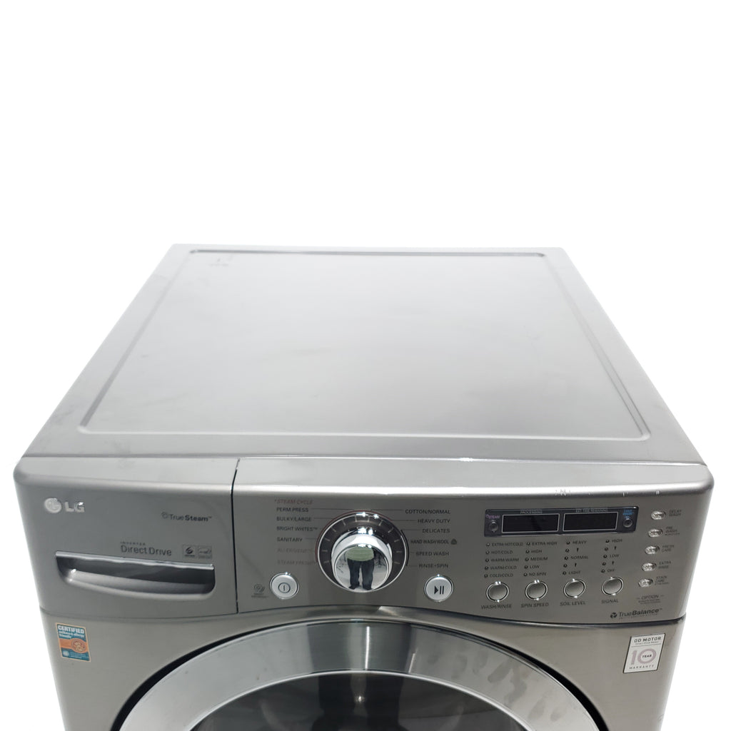 Pictures of Graphite Steel ENERGY LG 4.5 cu. ft. Front Load Washing Machine with TrueSteam Technology - Certified Refurbished - Neu Appliance Outlet - Discount Appliance Outlet in Austin, Tx