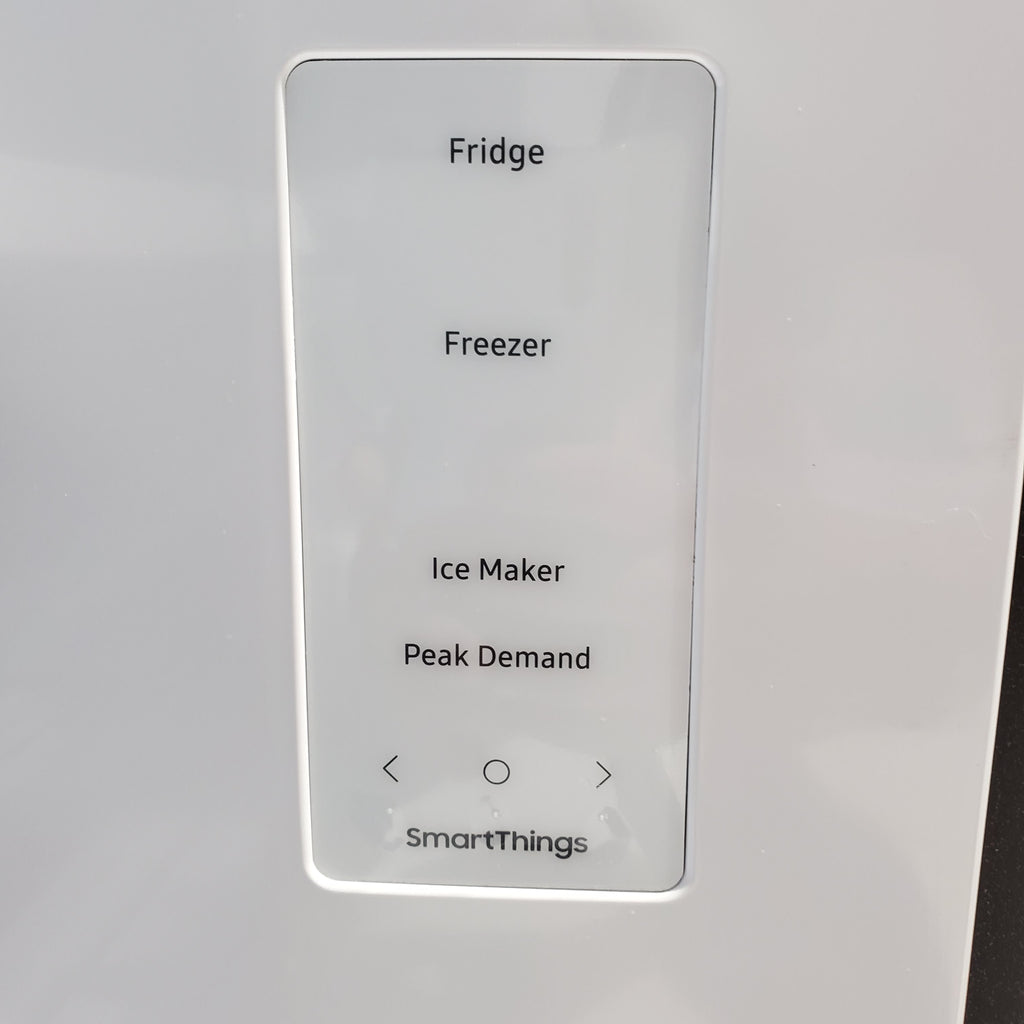 Pictures of 33 in. Wide Fingerprint Resistant Stainless Steel ENERGY STAR Smart Samsung  17.5 cu. ft. 3 Door French Door Refrigerator with Internal Ice Maker - Scratch & Dent - Moderate - Neu Appliance Outlet - Discount Appliance Outlet in Austin, Tx