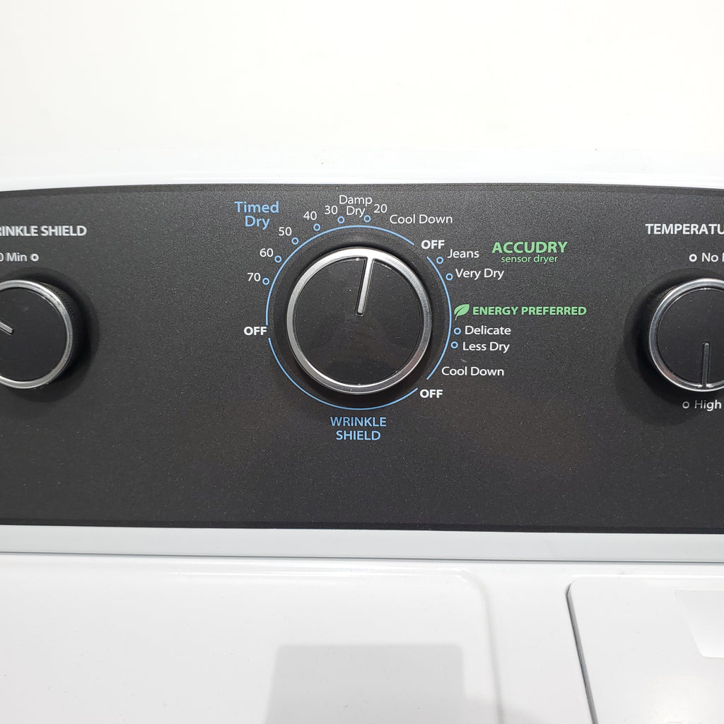 Pictures of ENERGY STAR 3.8 cu ft Whirlpool Top-Load Washing Machine with Low-Profile Impeller and 7.0 cu ft Whirlpool Electric Dryer with Hamper Door - Certified Refurbished - Neu Appliance Outlet - Discount Appliance Outlet in Austin, Tx