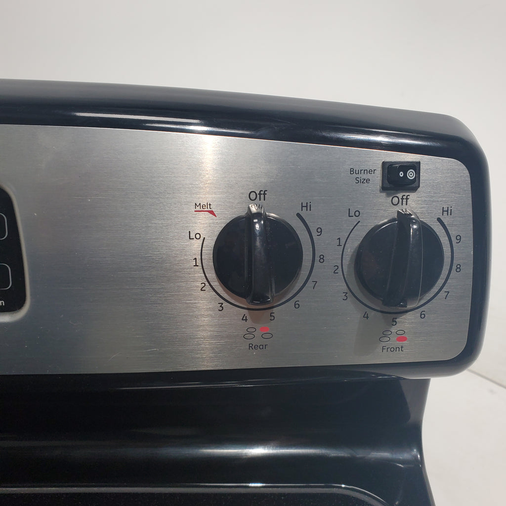 Pictures of Stainless Steel GE 5.3 cu. ft. 4 Heating Element Freestanding Range with Ceramic Glass Cooktop - Certified Refurbished - Neu Appliance Outlet - Discount Appliance Outlet in Austin, Tx