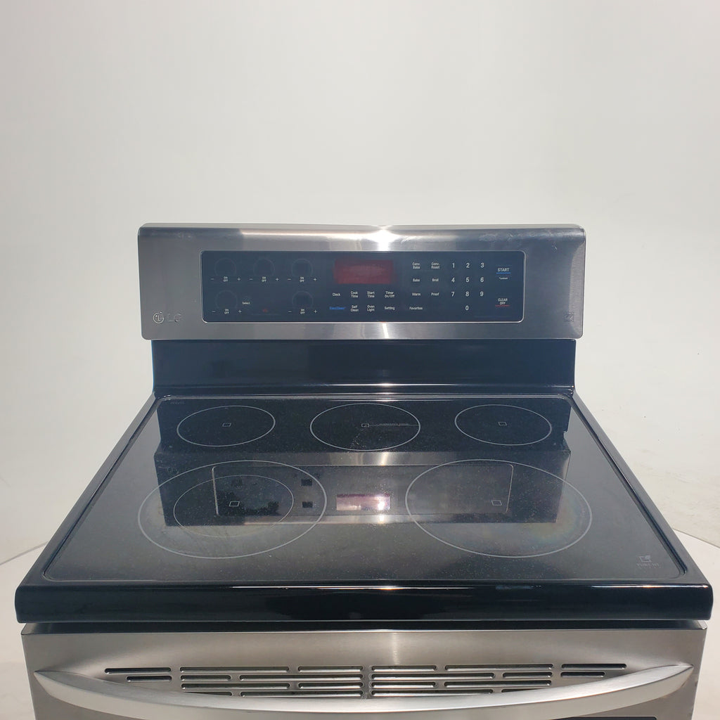 Pictures of LG Stainless Steel 6.3 cu. ft. Electric Single Oven Range with True Convection and EasyClean -Certified Refurbished - Neu Appliance Outlet - Discount Appliance Outlet in Austin, Tx