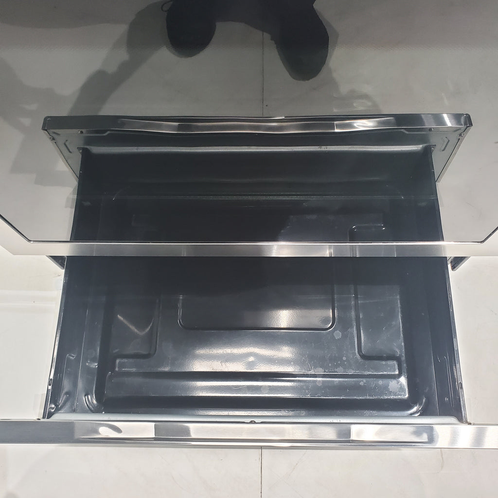 Pictures of Stainless Steel Samsung 5.9 cu. ft. Freestanding 5 Heating Element Smooth Cooktop Electric Range with True Convection  - Certified Refurbished - Neu Appliance Outlet - Discount Appliance Outlet in Austin, Tx