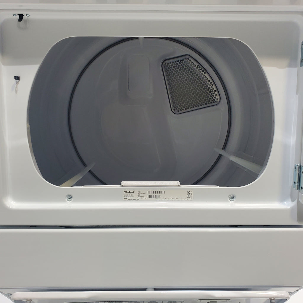 Pictures of 28 in. Wide Whirlpool 3.5 cu. ft. Washer and 5.9 cu. ft. Electric Dryer Laundry Center with AutoDry Drying System - Certified Refurbished - Neu Appliance Outlet - Discount Appliance Outlet in Austin, Tx