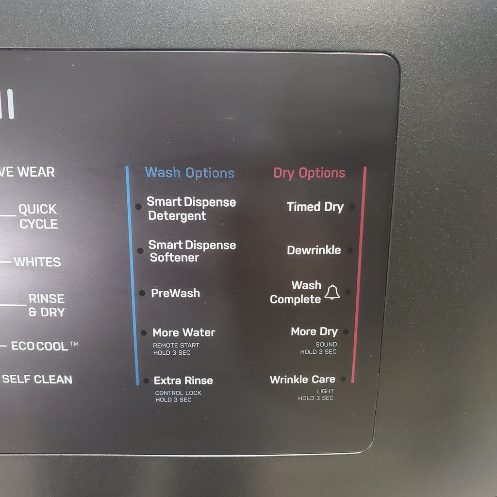 Pictures of Carbon Graphite ENERGY STAR  GE Profile 4.5 cu. ft. Capacity Front Load Combo Washing Machine and Electric Dryer with Ventless Heat Pump Technology - Scratch & Dent - Minor - Neu Appliance Outlet - Discount Appliance Outlet in Austin, Tx
