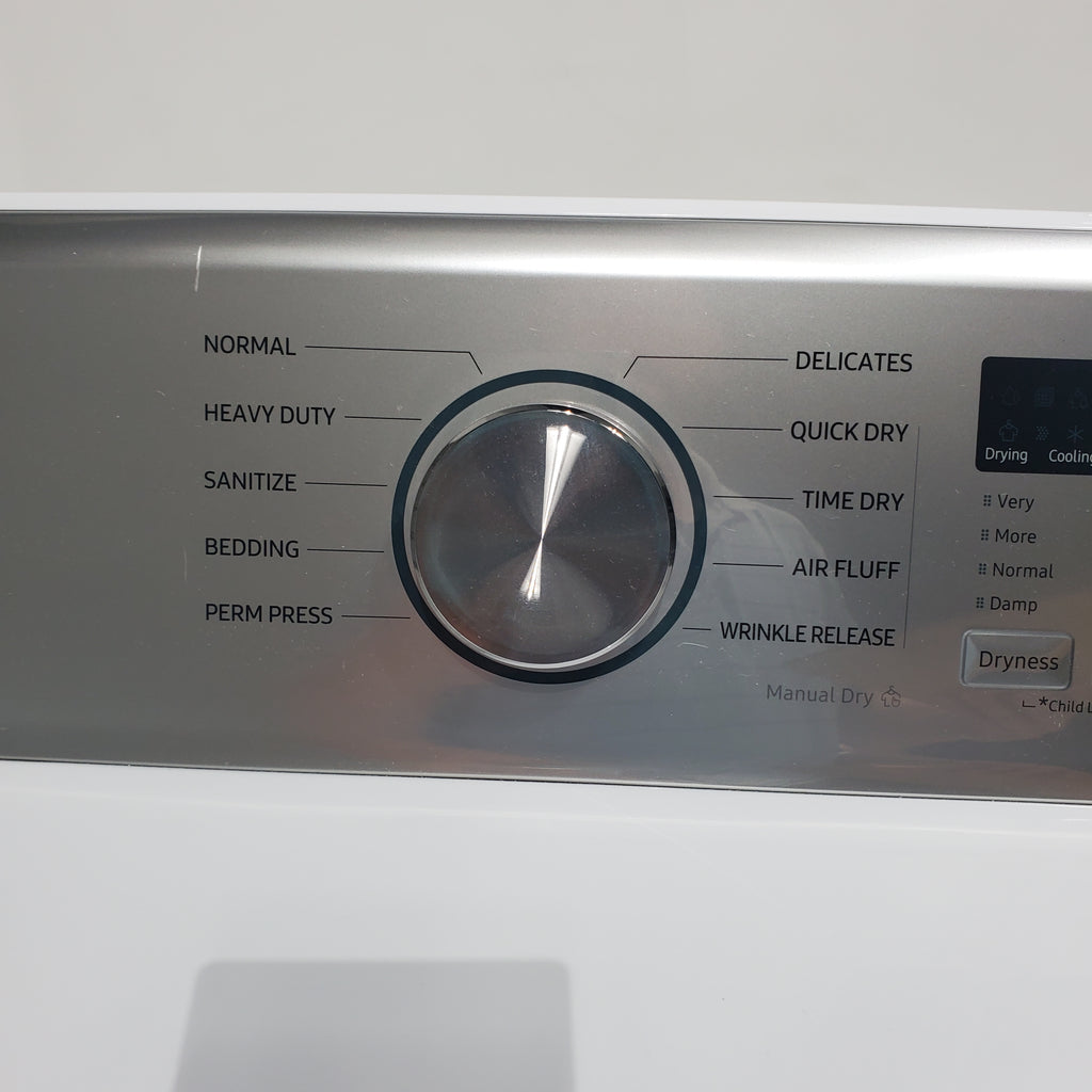 Pictures of Samsung 7.2 cu. ft. Gas Dryer with Reversible Door - Scratch & Dent - Minor - Neu Appliance Outlet - Discount Appliance Outlet in Austin, Tx