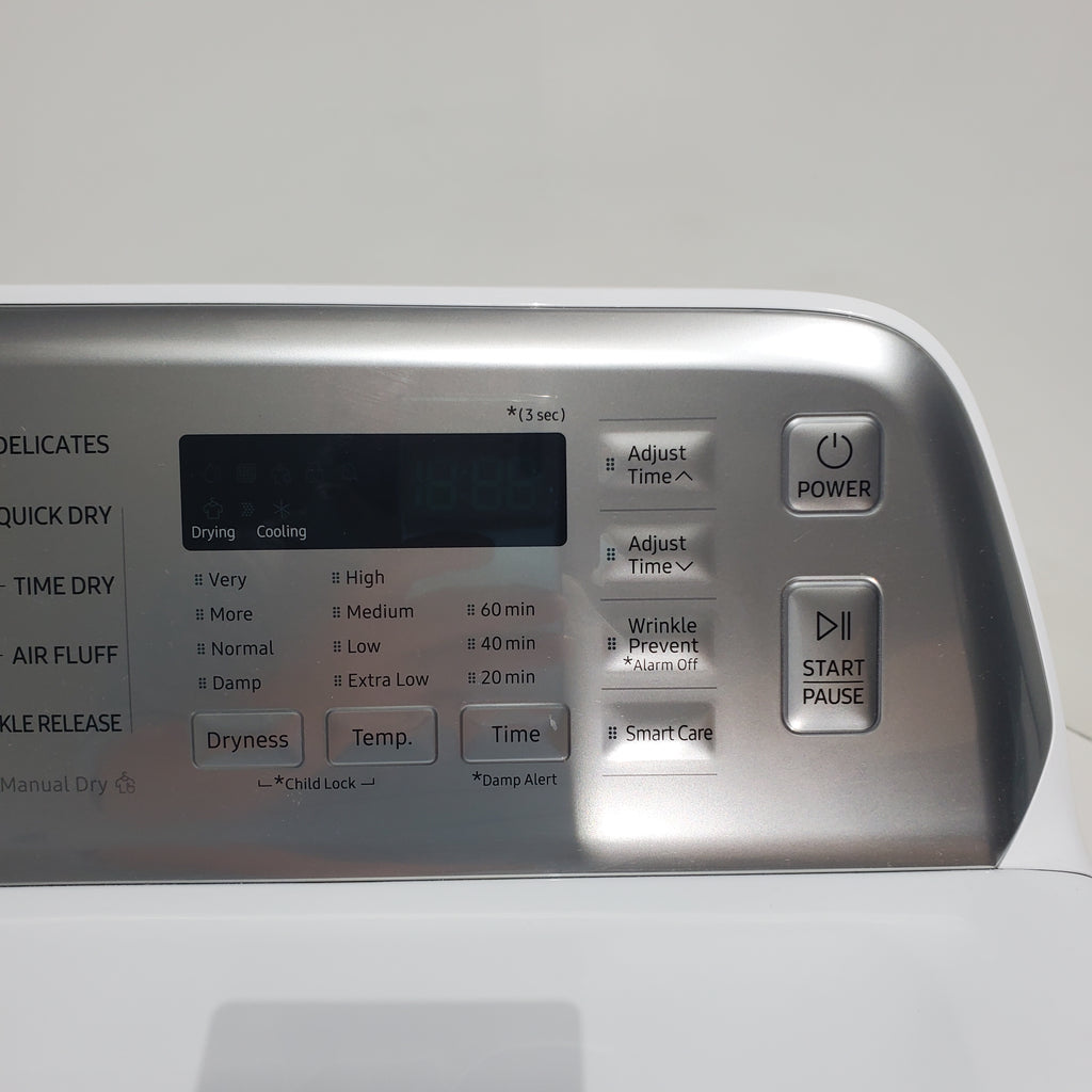 Pictures of Samsung 7.2 cu. ft. Gas Dryer with Reversible Door - Scratch & Dent - Minor - Neu Appliance Outlet - Discount Appliance Outlet in Austin, Tx