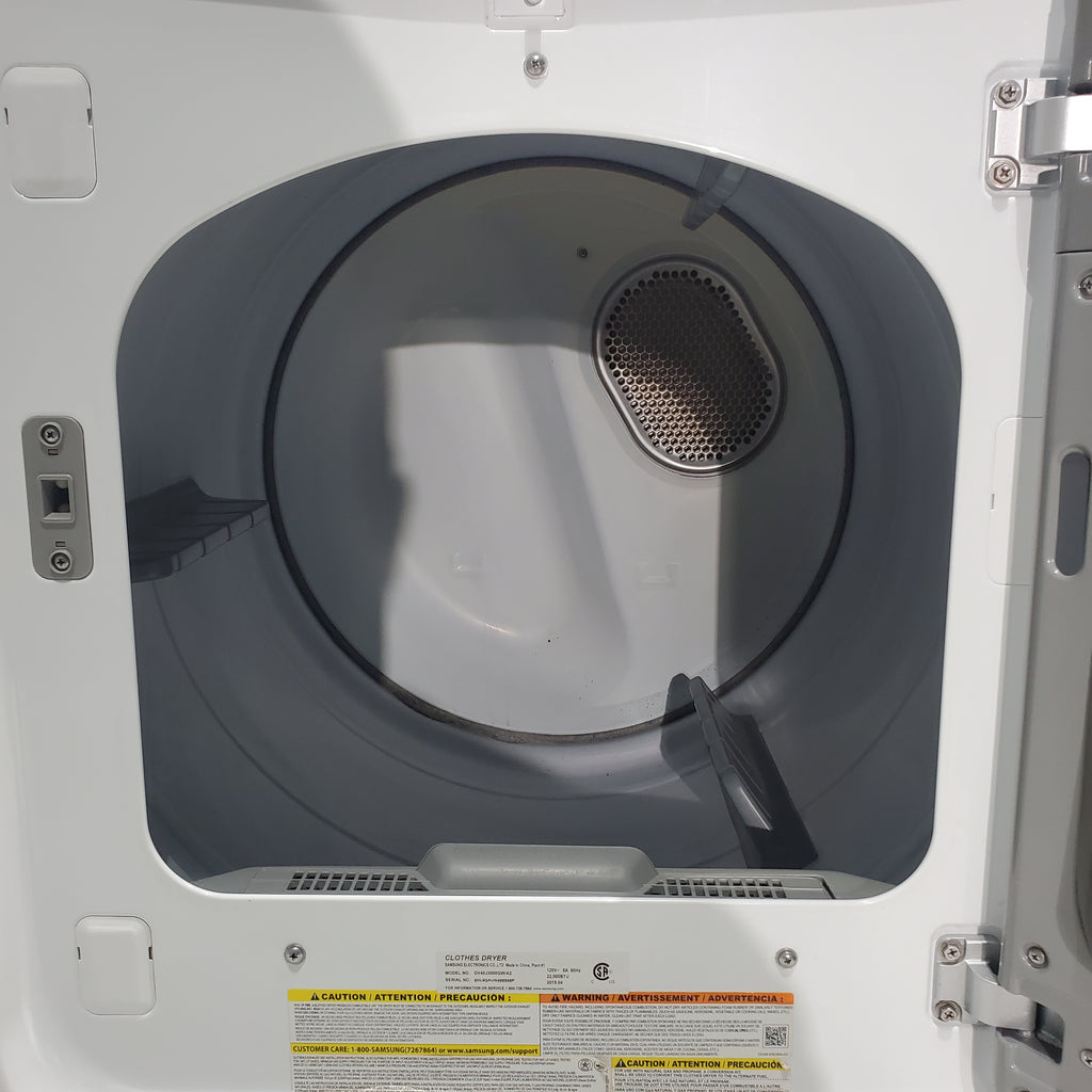 Pictures of Samsung 7.2 cu. ft. Gas Dryer with Stainless Drum - Scratch & Dent - Minor - Neu Appliance Outlet - Discount Appliance Outlet in Austin, Tx