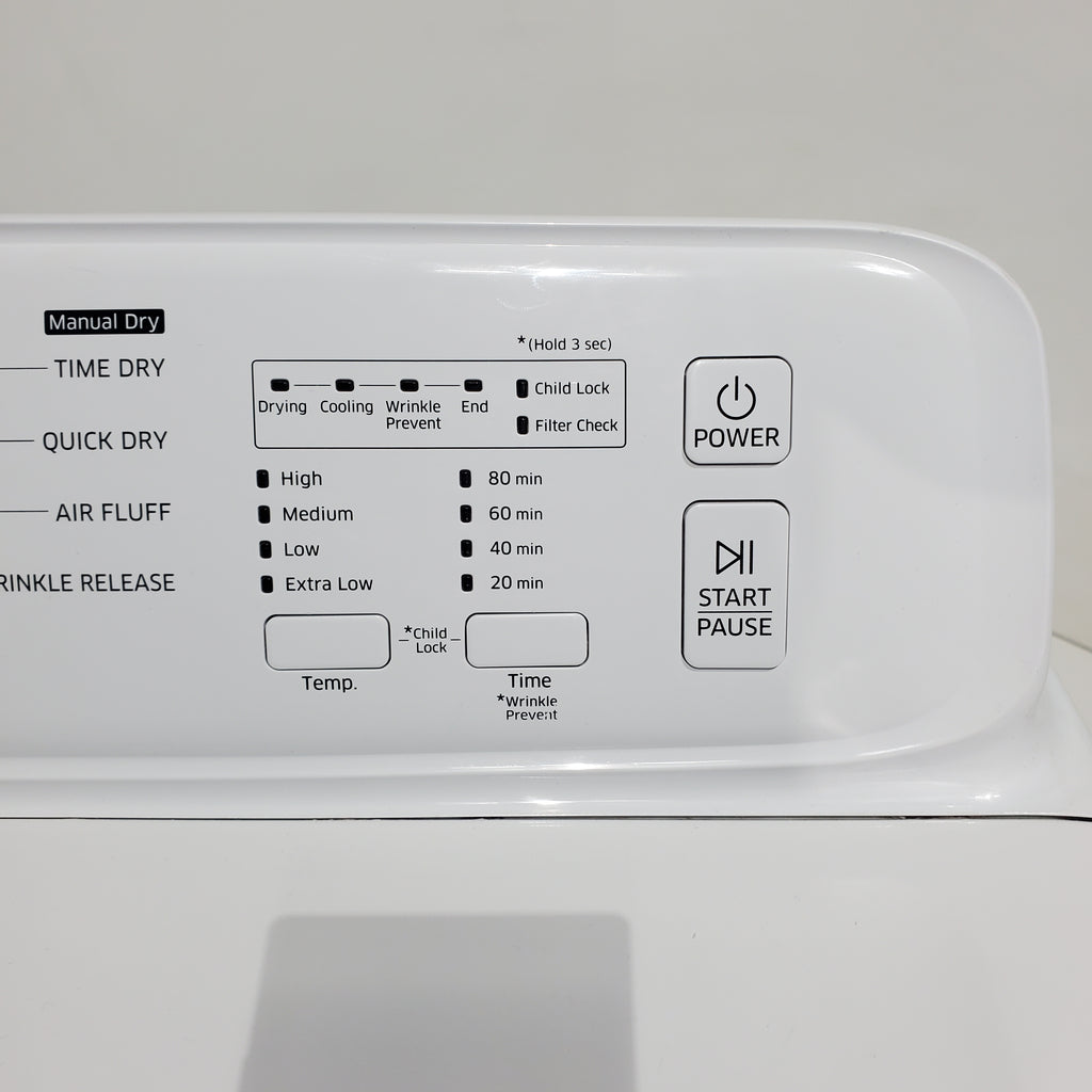 Pictures of Samsung 7.2 cu. ft. Gas Dryer with Stainless Drum - Scratch & Dent - Minor - Neu Appliance Outlet - Discount Appliance Outlet in Austin, Tx